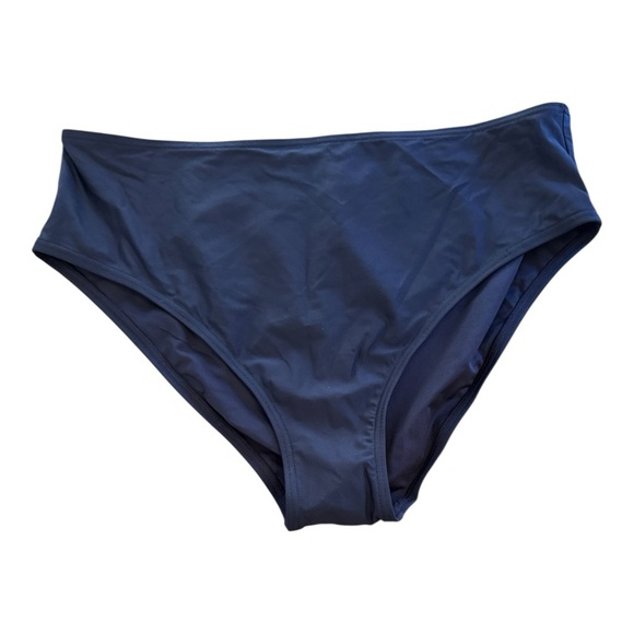 DKNY Classic Mid-Rise Bikini Swim Bottom in black NWT - Picture 2 of 5